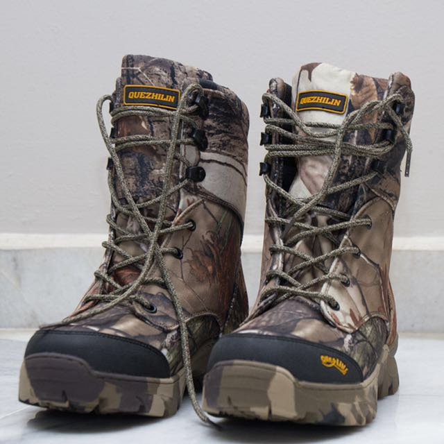 mens camo hiking boots