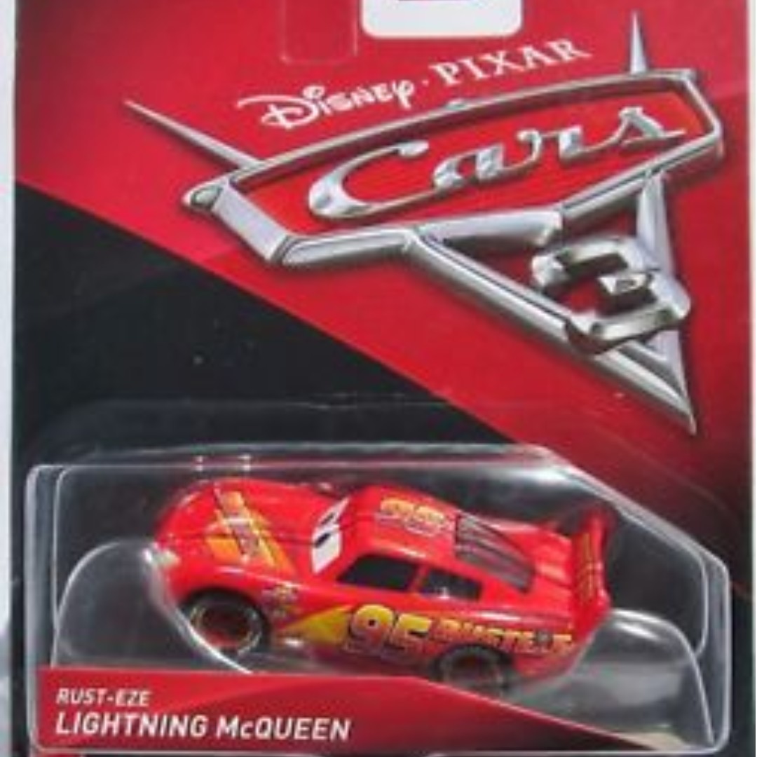  CARS 3 - RUST-EZE LIGHTNING MCQUEEN, Hobbies & Toys, Toys &  Games on Carousell