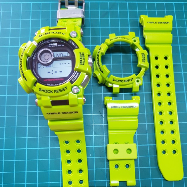 G shock frogman discount green