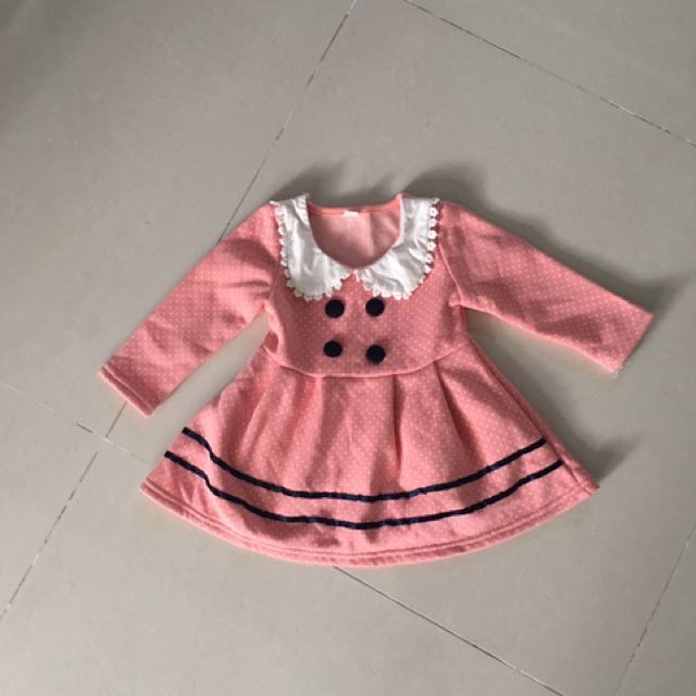 Girls long top dress hot sale