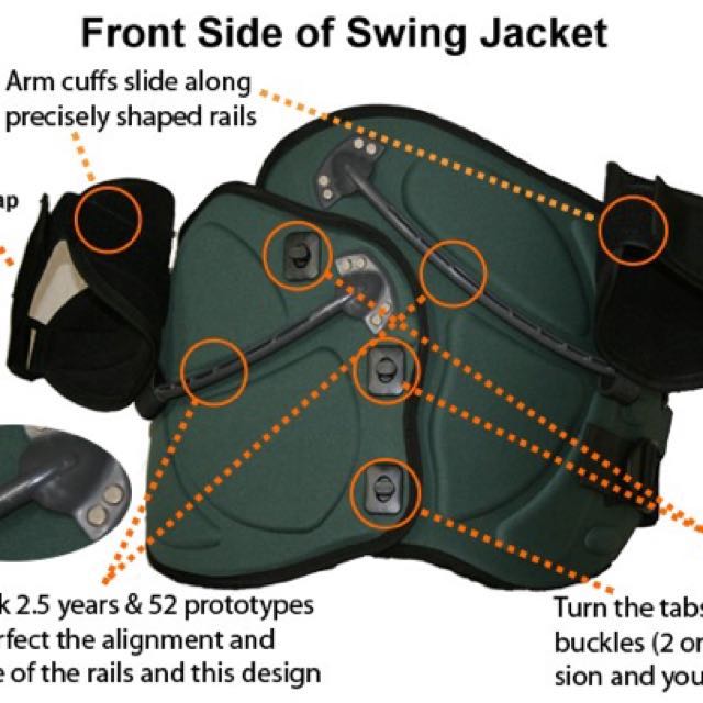 Golf swing jacket 2025