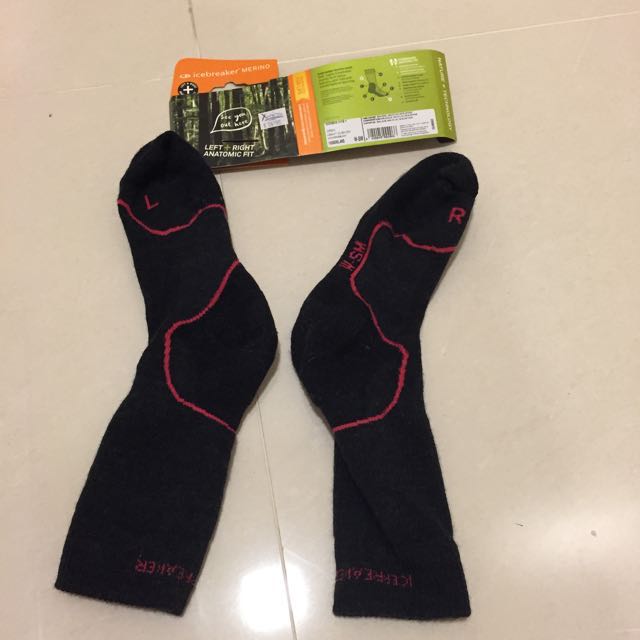 Icebreaker Merino Wool Socks Women S Fashion Accessories On Carousell