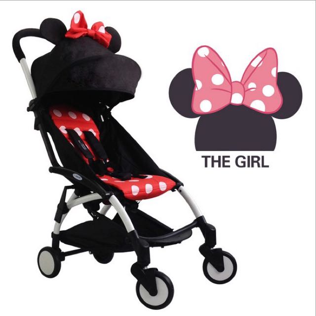 minnie mouse lightweight stroller