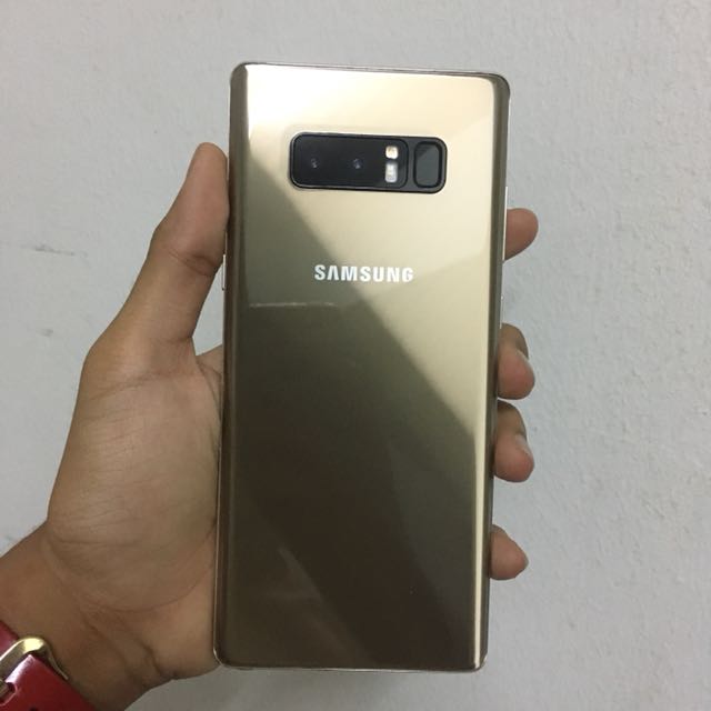 Samsung Galaxy Note 8 Maple Gold 64GB SME, Mobile Phones & Gadgets