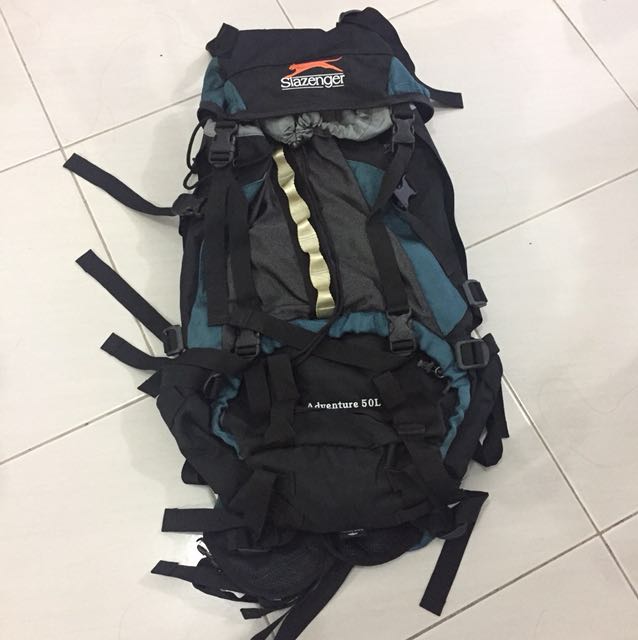 Slazenger backpack 50 liter Men s Fashion Bags Backpacks on
