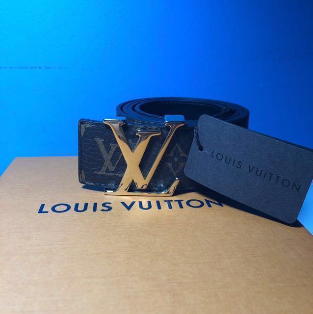 Louis Vuitton LV X YK Initiales 40MM Reversible Belt Pumpkin Print