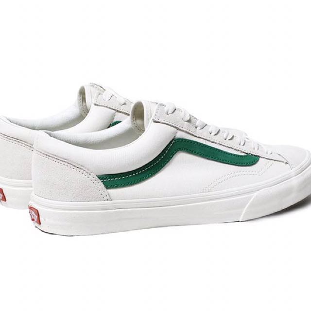 vans marshmallow green