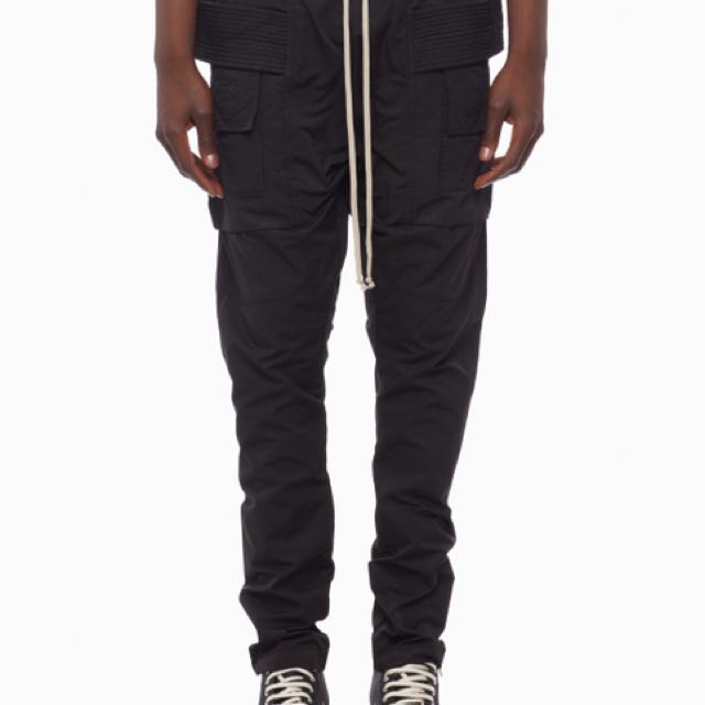 rick owens creatch cargo pants