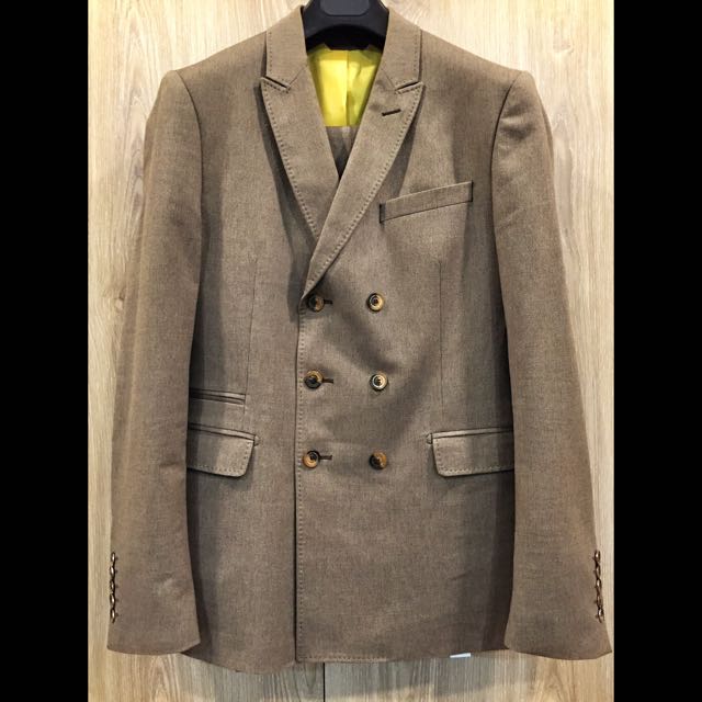 double breasted zara