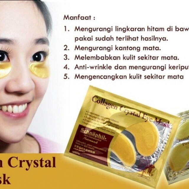 10 Pcs Golden Eyes Mask Masker Mata Gold elevenia Source · 40pcs free 5pcs Collagen Crystal