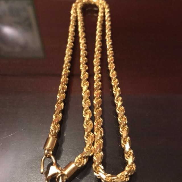 Mens 916 outlet gold chain