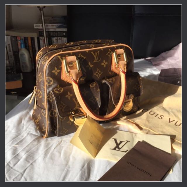 Louis Vuitton Manhattan PM Hand Bag - Farfetch