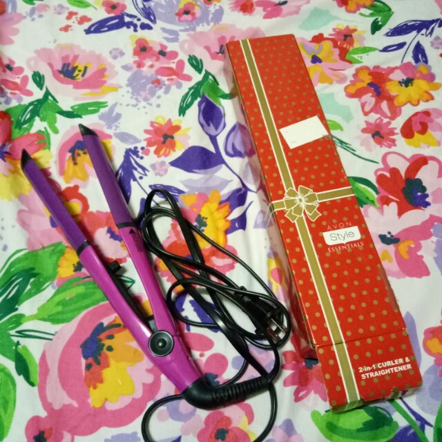 Avon 2 in 1 curler and straightener best sale price