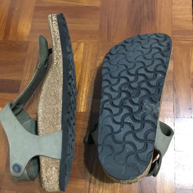 Birkenstock kairo khaki on sale
