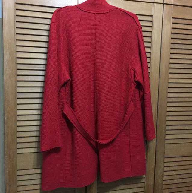 BNWOT Zara Red Coat Women s Fashion Coats Jackets and Outerwear
