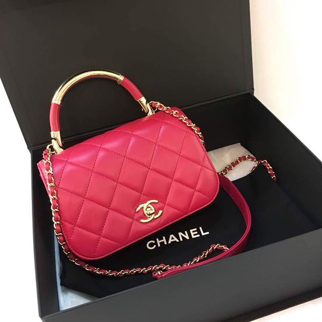 Chanel carry best sale chic flap bag