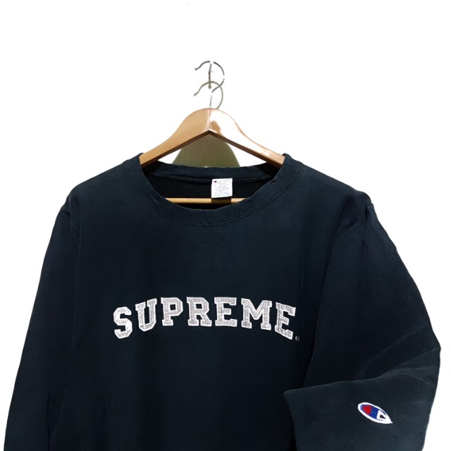 Supreme x champion crewneck best sale
