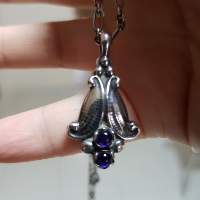 Georg Jensen 1993 year pendant Heritage Women s Fashion Jewelry