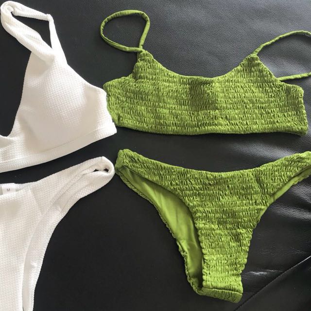 green bathers
