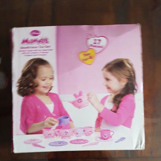 Minnie bowlicious tea set deals