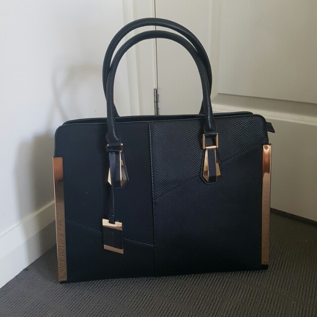 New Colette Hayman Black And Gold Bag Women S Fashion Bags New Colette Hayman Black And Gold Bag Women S Fashion Bags Wallets On Carou