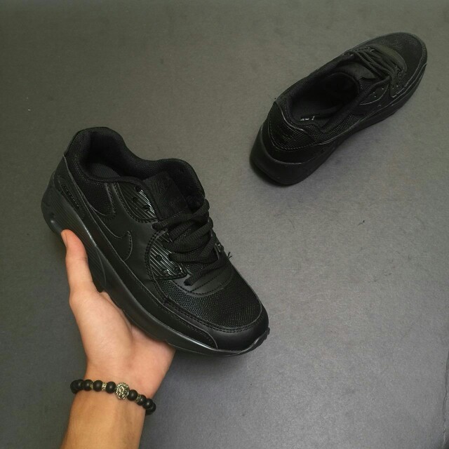 nike airmax all black