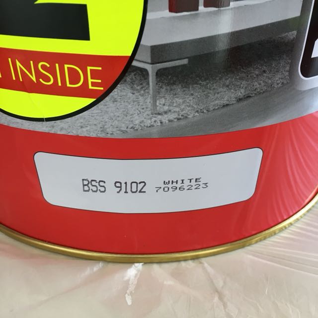 Nippon Paint Matex White BSS 9102 New 30L+, Furniture & Home Living