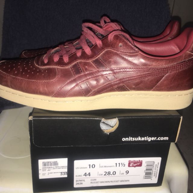 onitsuka tiger gsm russet brown