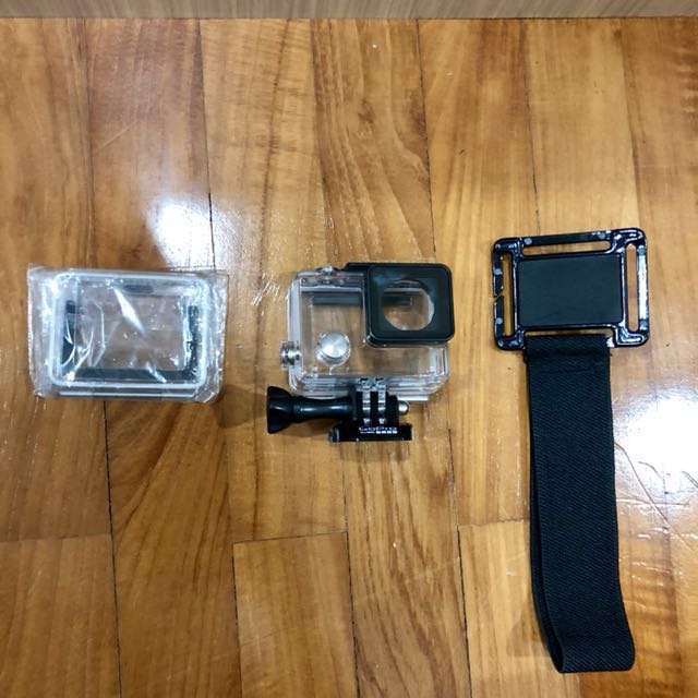 Original Gopro Hero4 Black Housing Case Open Back Door Strap