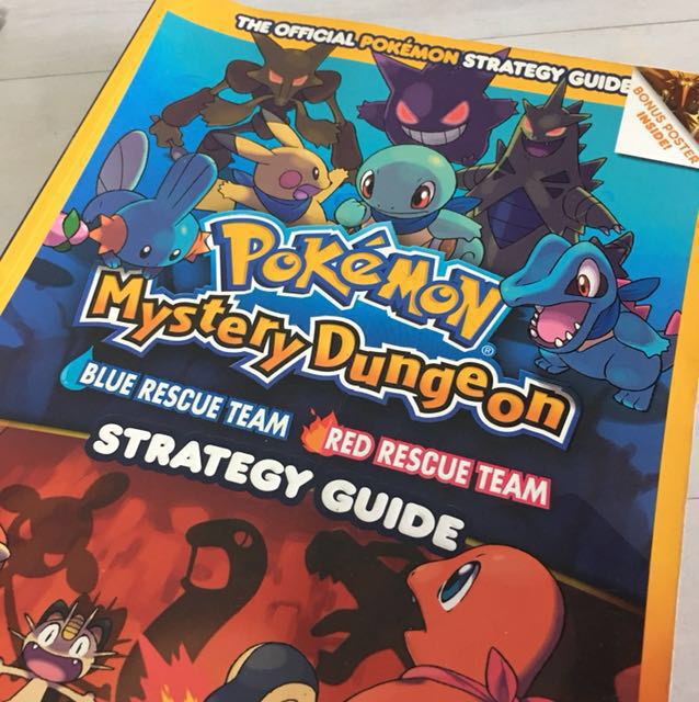Pokemon Mystery Dungeon Strategy Guide Books Stationery Comics