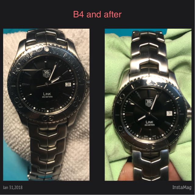 Polishing with dremel tools , Luxury, Watches on Carousell