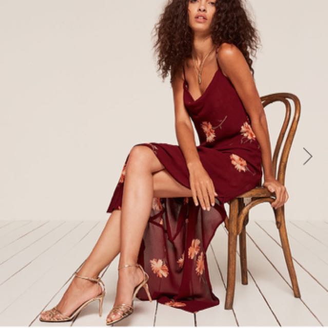Reformation santiago dress top