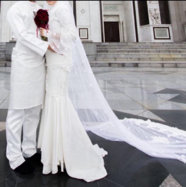 Sewa Baju Nikah Bride And Groom Women S Fashion Bridal Wear On Carousell