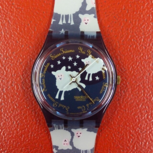 SWATCH ORIGINAL GN150 BLACK SHEEP, Men's Fashion, Watches  Accessories,  Watches on Carousell