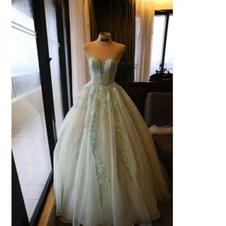 Mint green gown outlet for debut