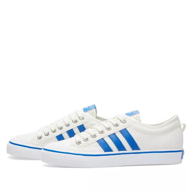 Adidas Nizza Low (off white and blue 