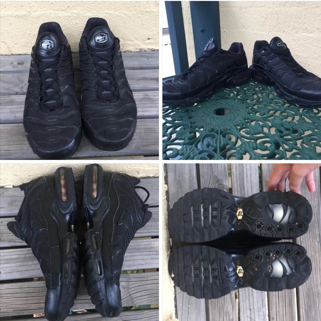 All black Tns 9/10 condition, size 11 