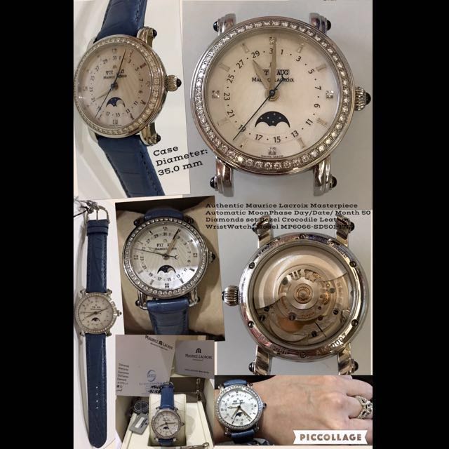 Maurice lacroix moonphase best sale automatic