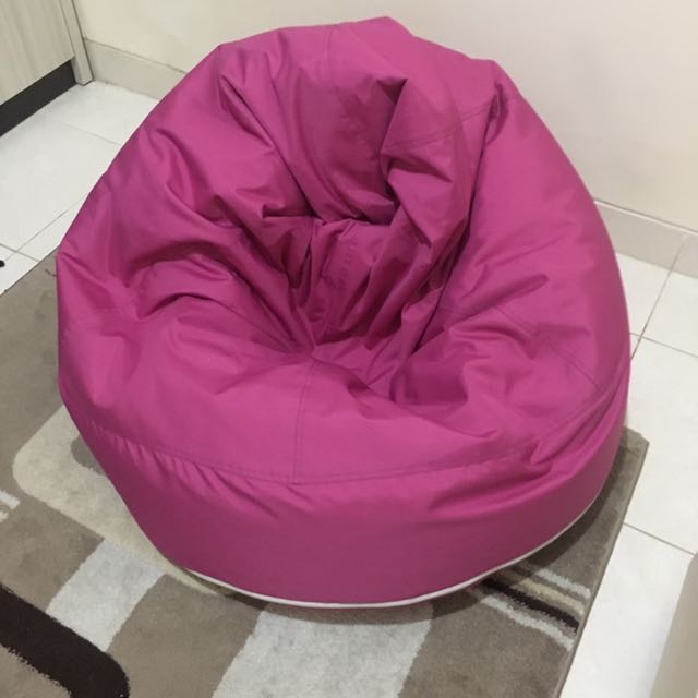 Beanbag Pink Informa Daerah Jogja Perabotan Rumah Di Carousell