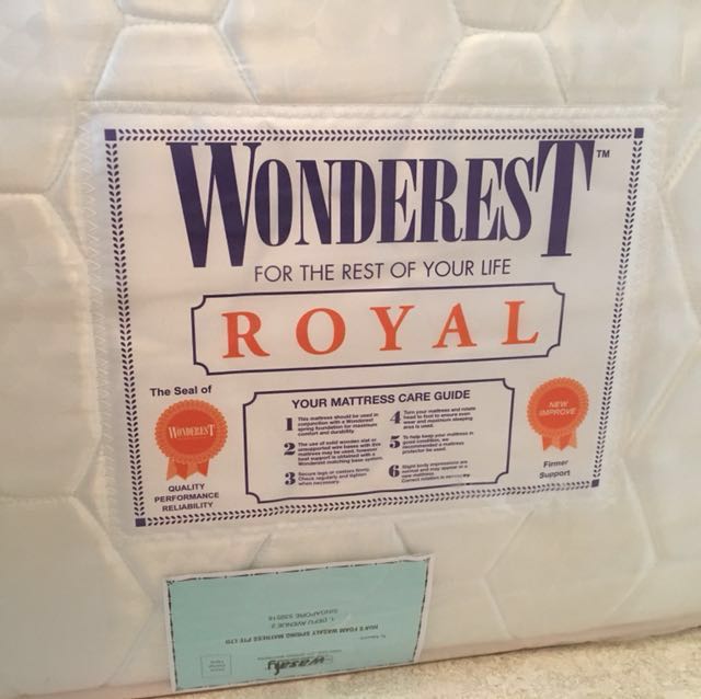 Brand New King Size Mattress Wonderest Royal Furniture Beds
