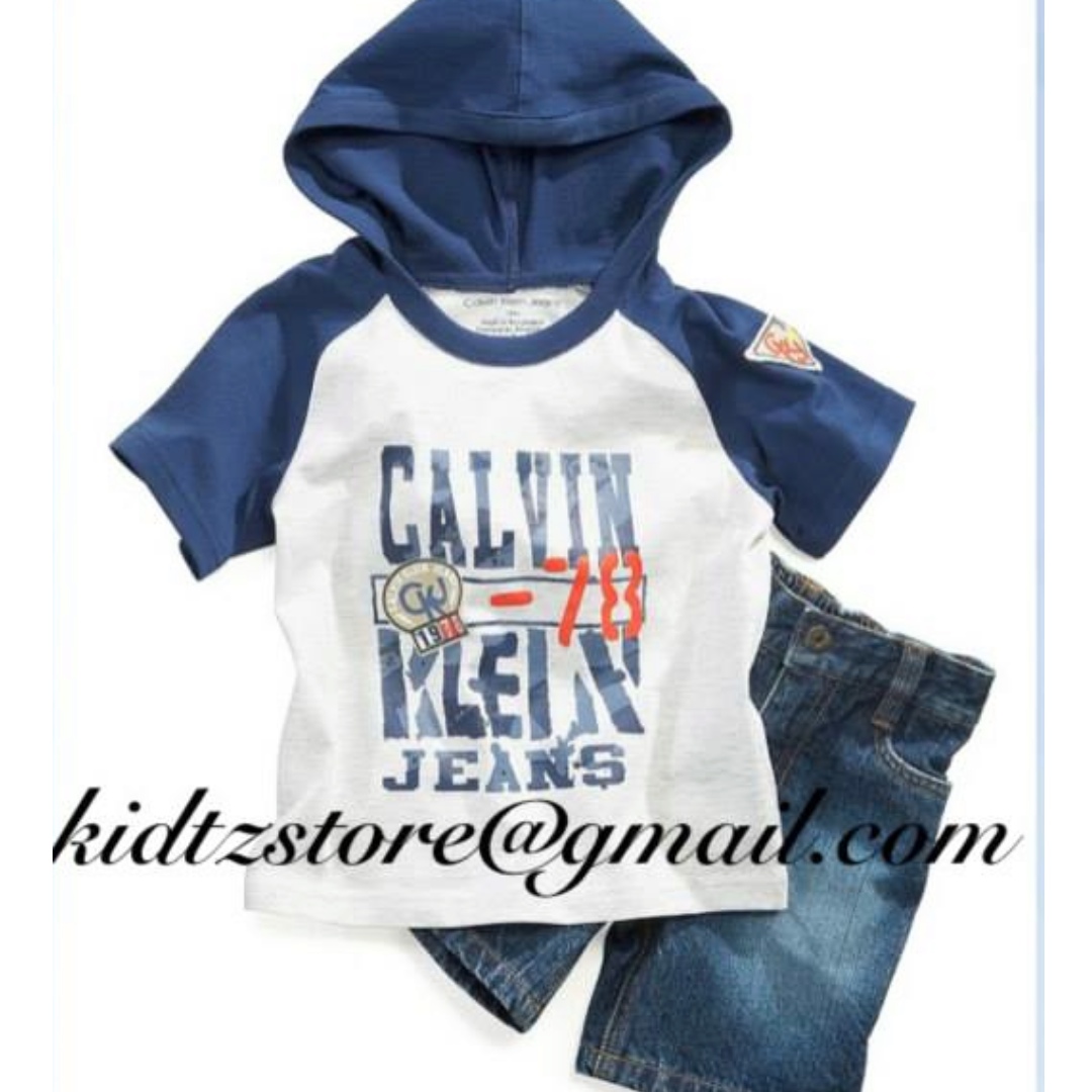 calvin klein hoodie and shorts set