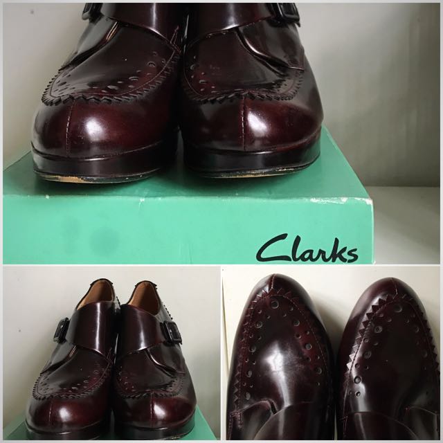 clarks oxford heels