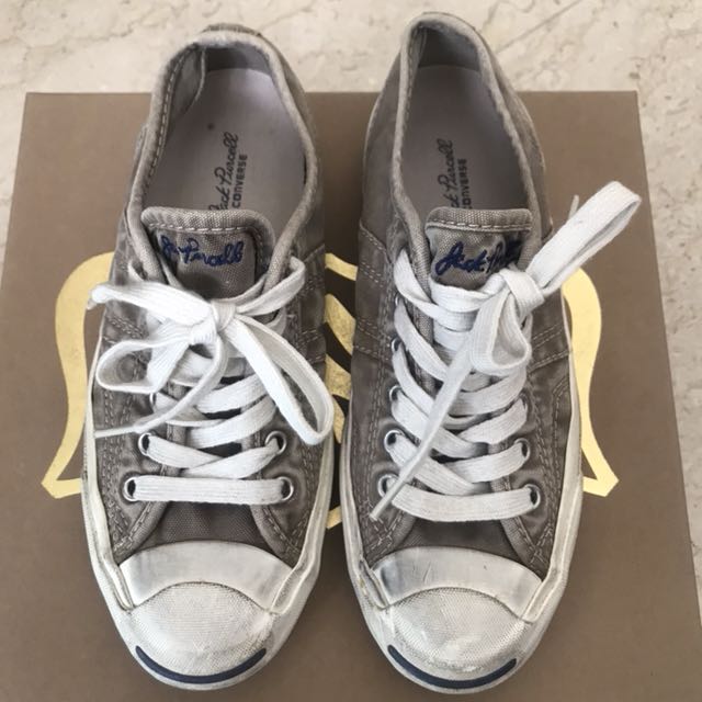 CONVERSE JACK PURCELL - vintage beige color, Women's Fashion, Shoes on  Carousell