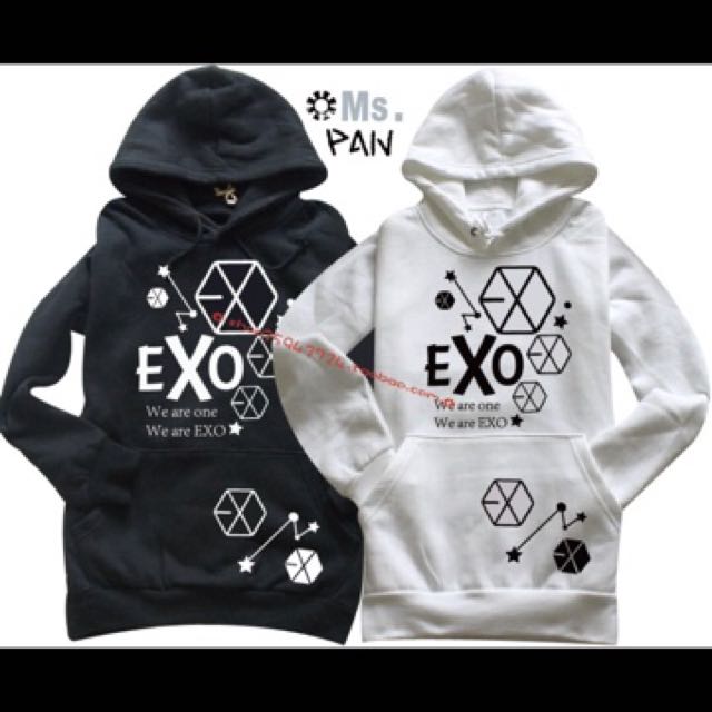 hoodie exo shopee