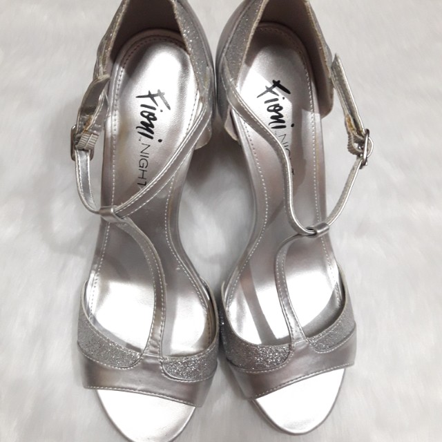 fioni night shoes silver