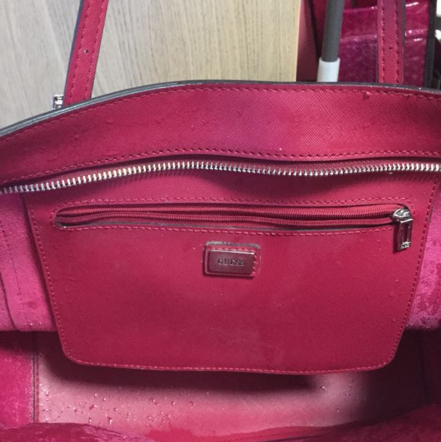 Red purse guess online