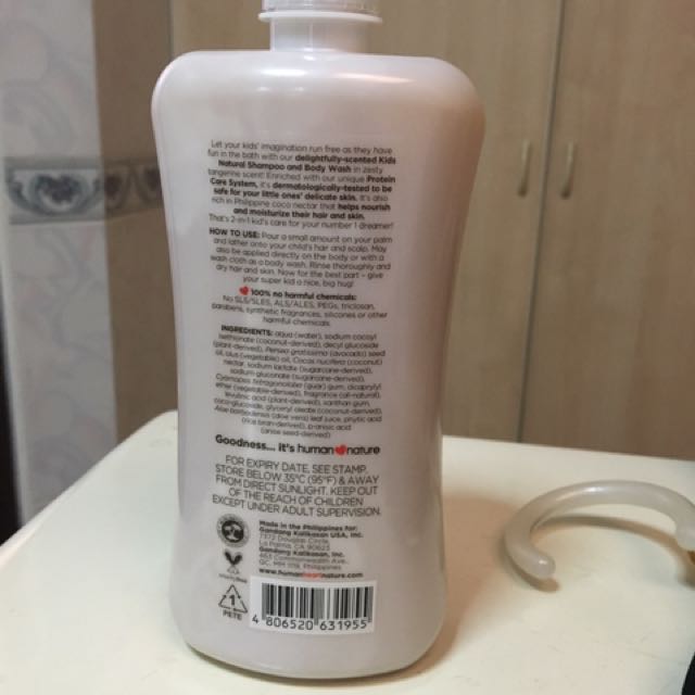Human nature Kids Natural shampoo (Category: Other Baby Bathing & Changing Needs) located in Cebu City. Submitted by izacloset (Listing ID 152954666, Image 2). Description: .