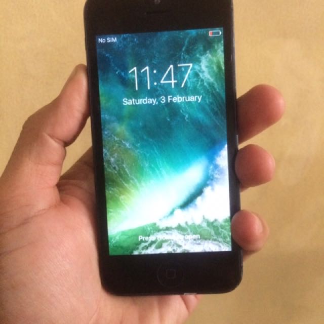 Iphone 5 16gb Batangan Second Jual Murah Aj Telepon Seluler