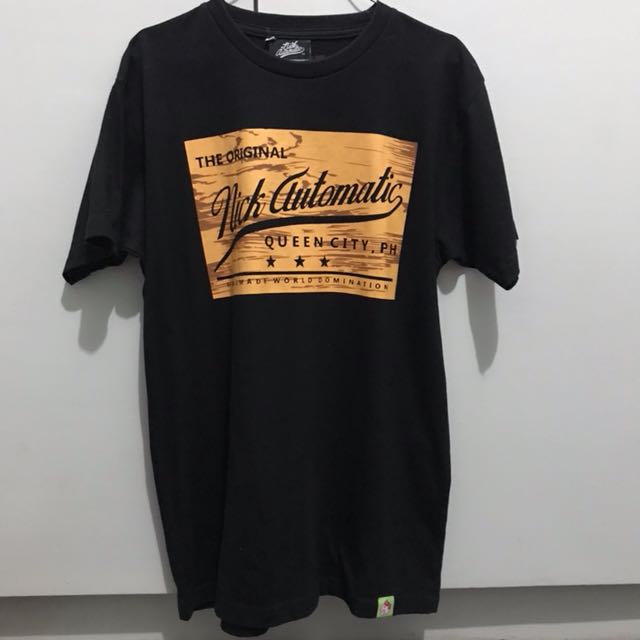 Nick Automatic Shirt Large Men S Fashion Tops Sets Tshirts Polo Shirts On Carousell How to create a t shirt design from a desired image using illustrator illustrator tutorial. nick automatic shirt large
