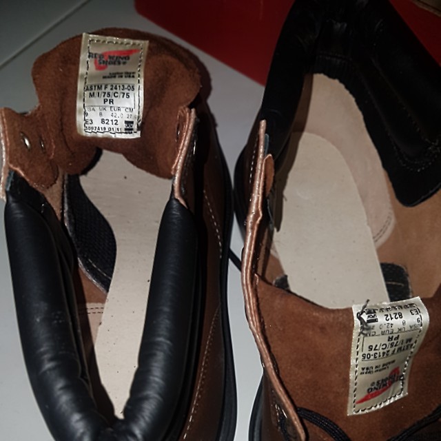 Red wing tall boots hot sale